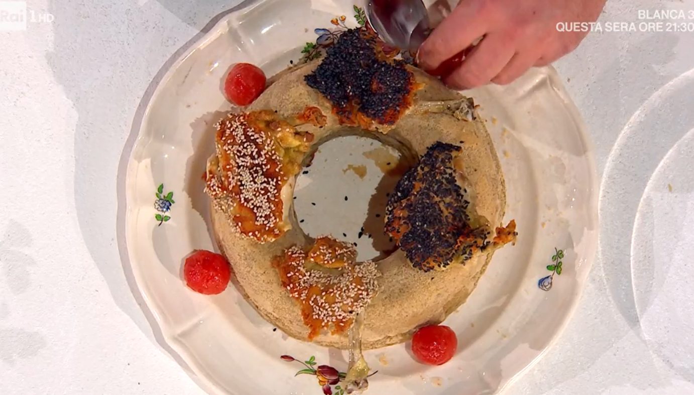 cristian bertol prepara il galletto alla senape
