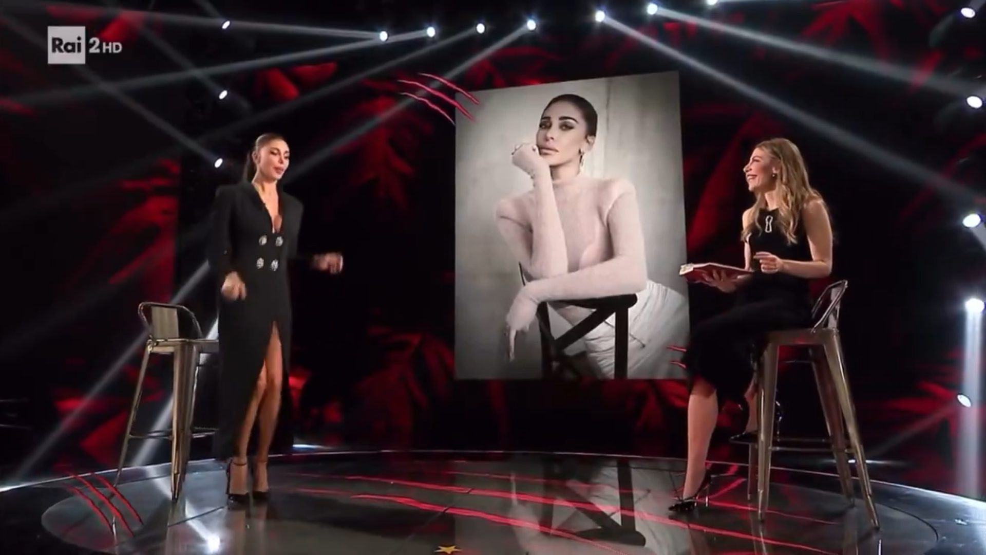 belen si vendica di stefano de martino