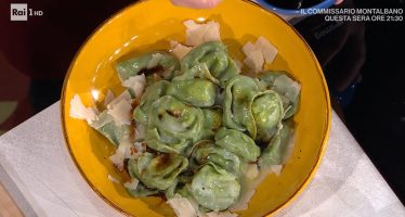 alessandra spisni fa i ravioli verdi