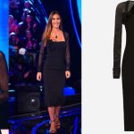 silvia toffanin abito dolce e gabbana