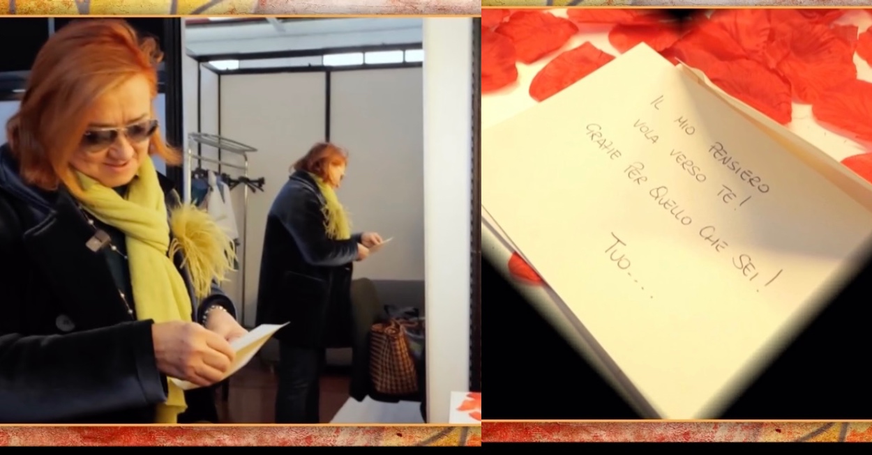 Cristina lunardini bigliettino