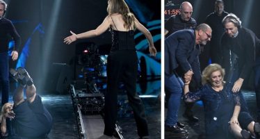 iva zanicchi cade a belve