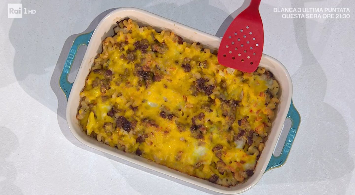 riccioli al forno improta ricetta