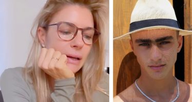 martina colombari figlio