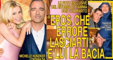 Michelle hunziker eros bacio