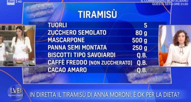 anna moroni tiramisù