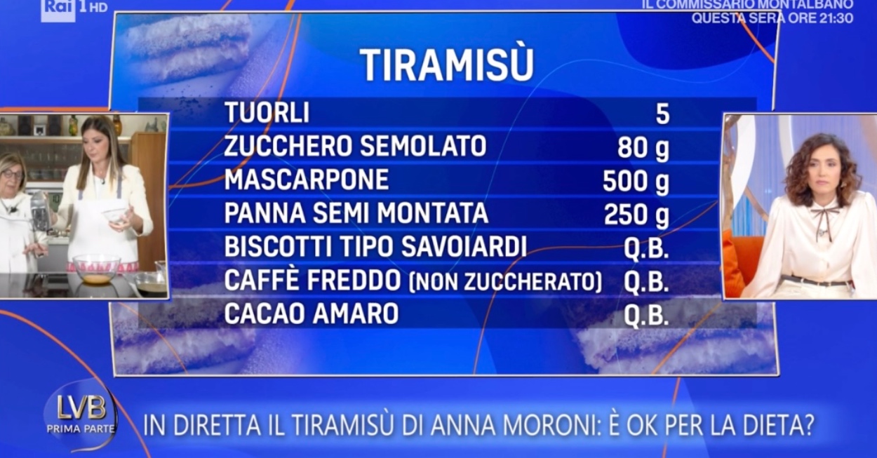 anna moroni tiramisù
