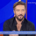 alex belli la volta buona