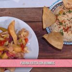 ricetta piadina fritta con hummus