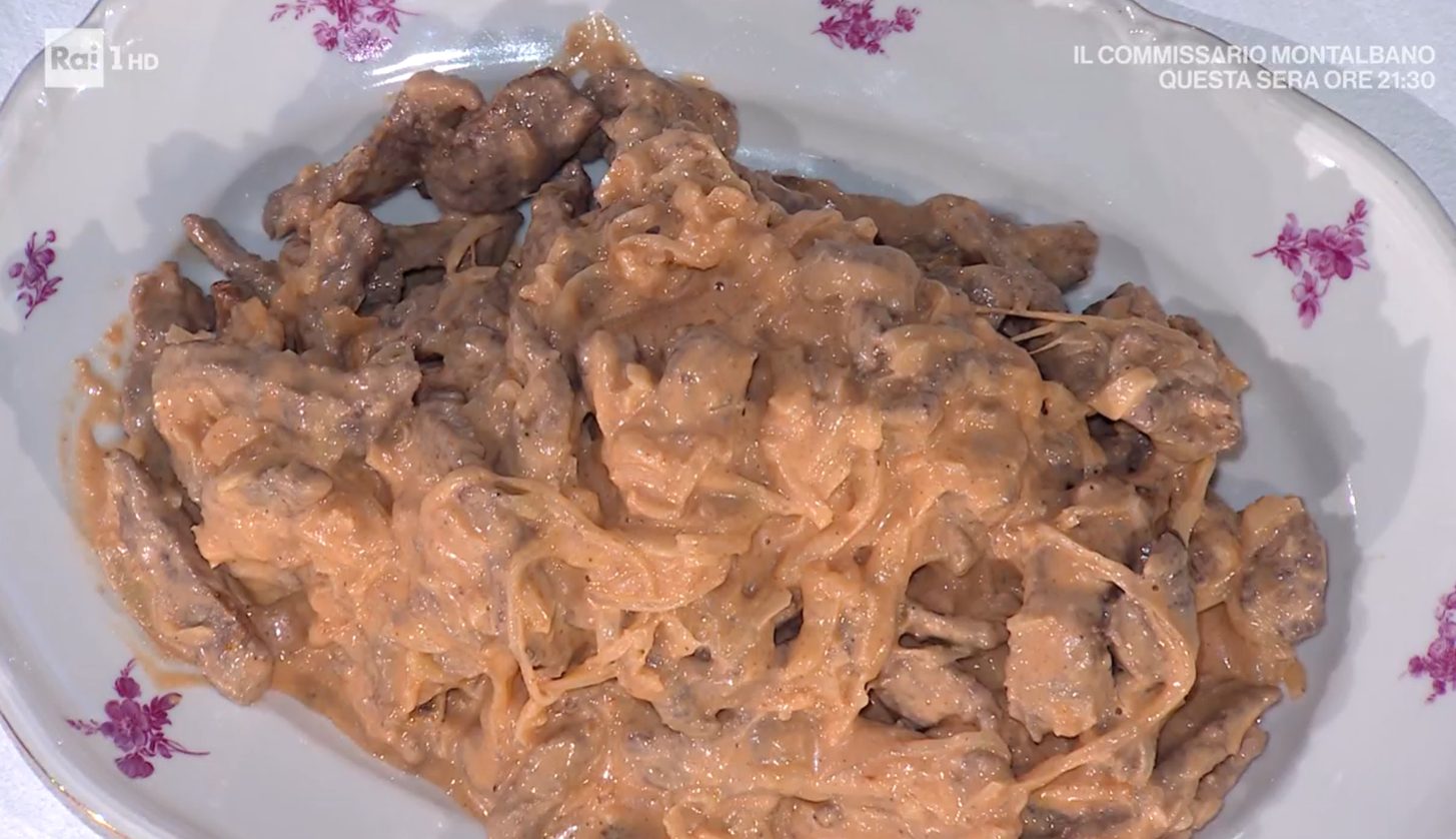 ricetta daniele persegani stroganoff