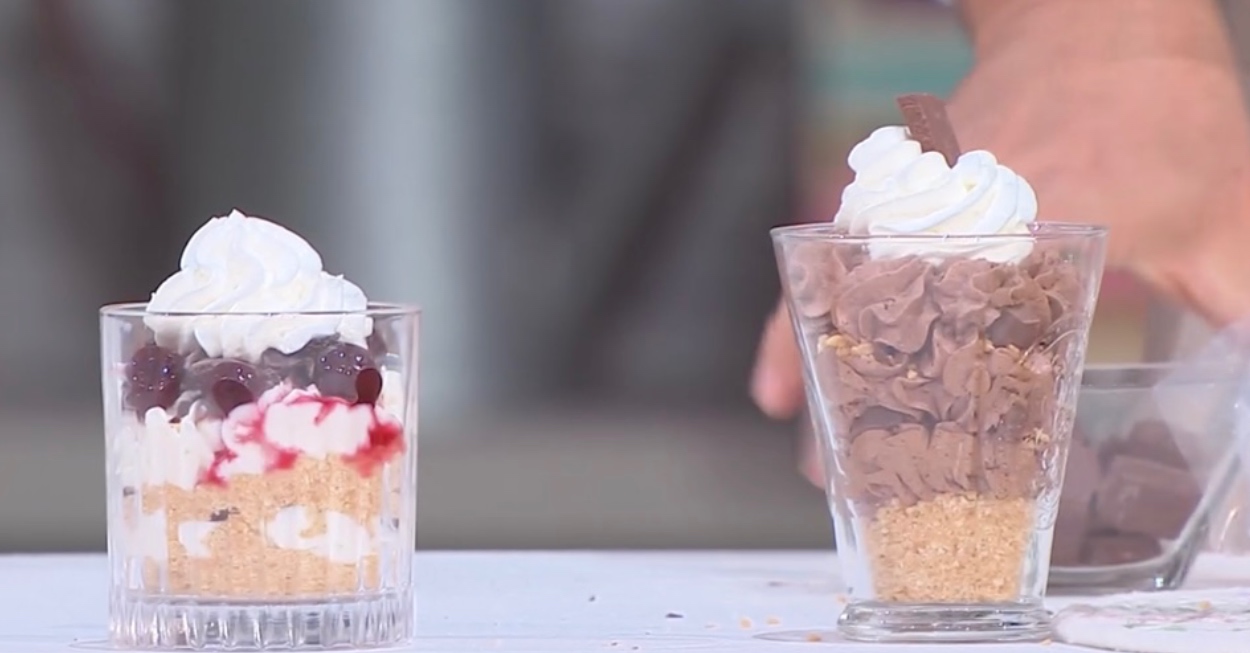 persegani bicchierini golosi