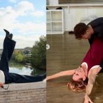 barbara d'urso a ballando si fa male