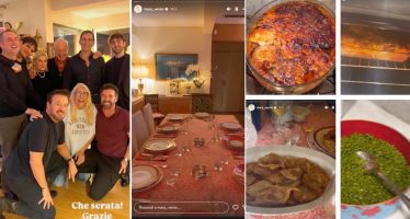 mara venier cena domenica sera