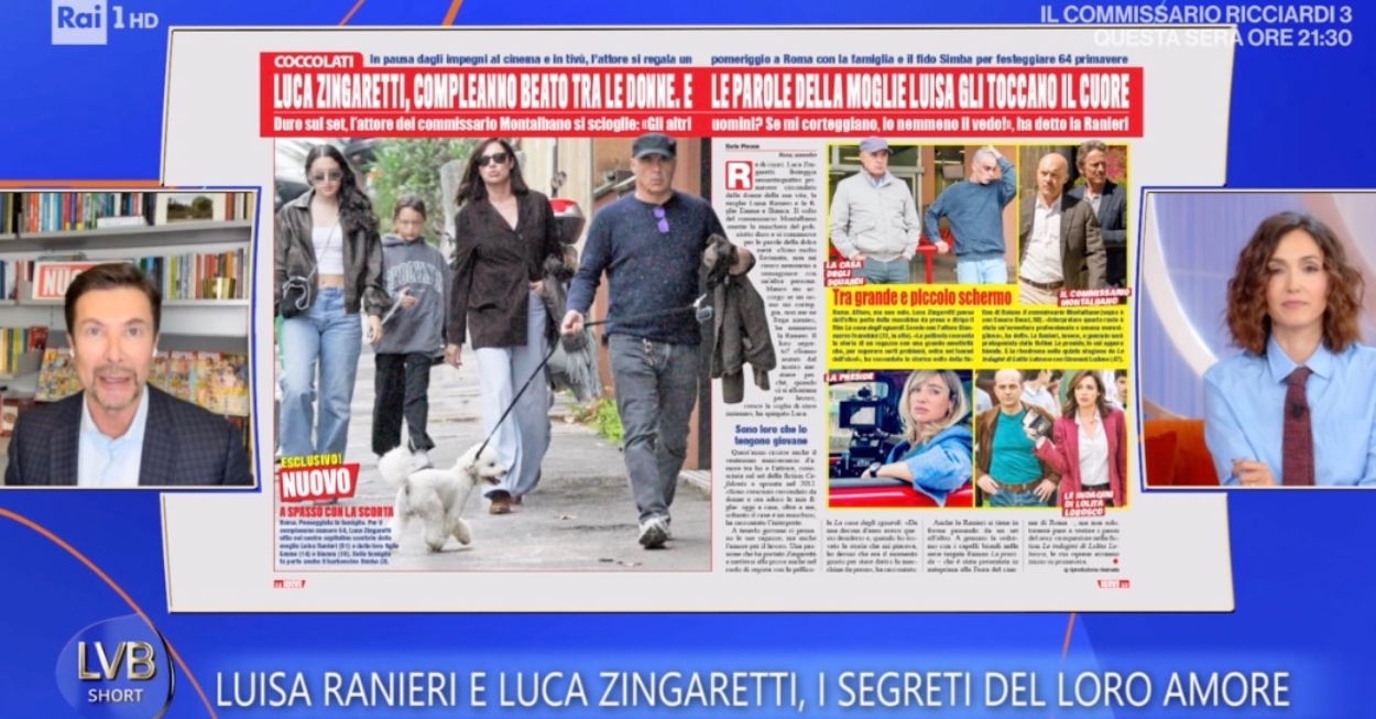 luisa Ranieri famiglia