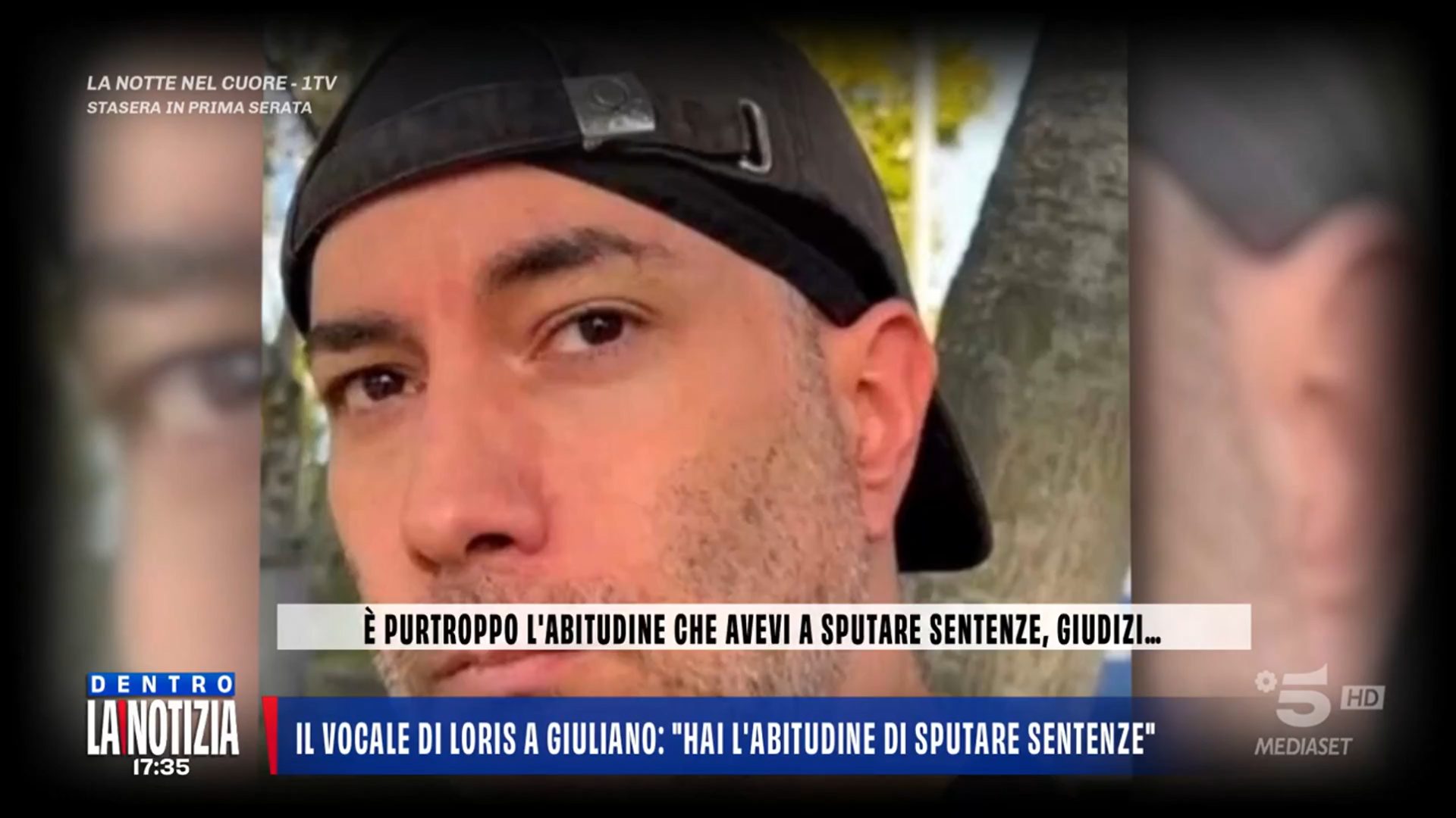 messaggio di loris bianchi a giuliano saponi