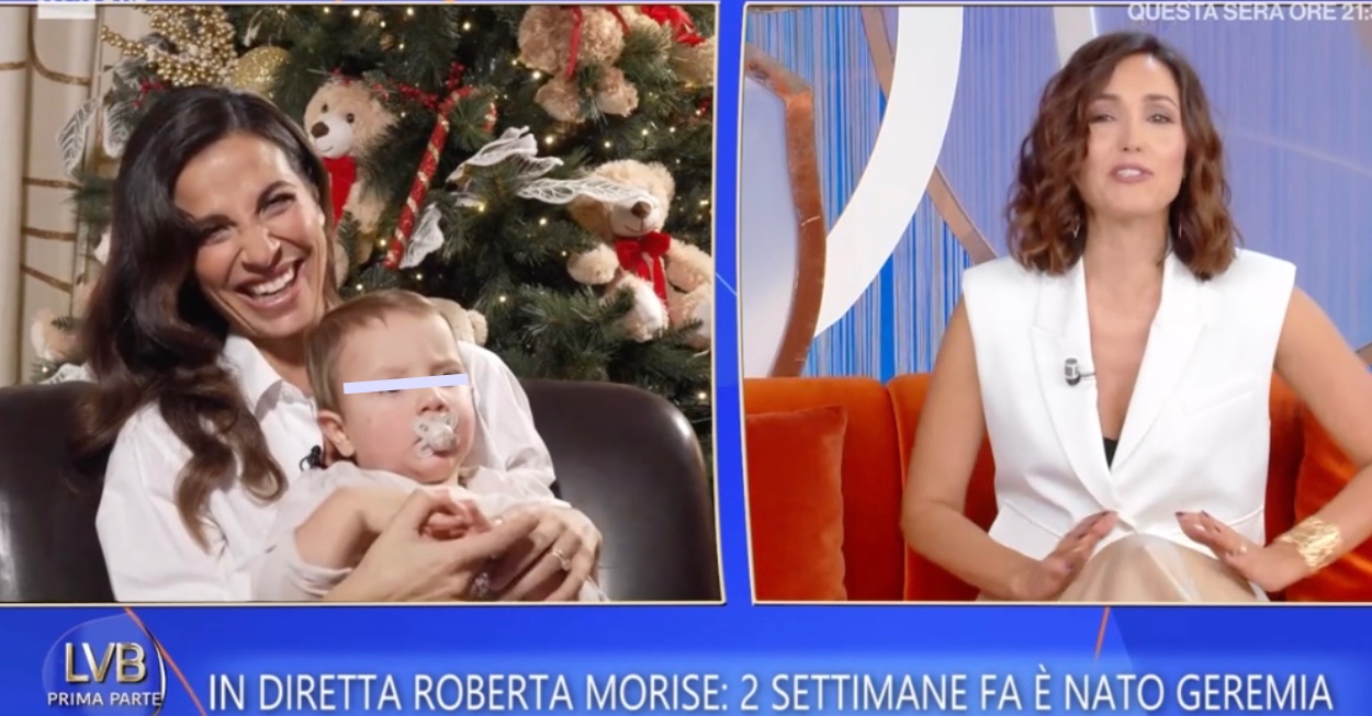 roberta morise figli