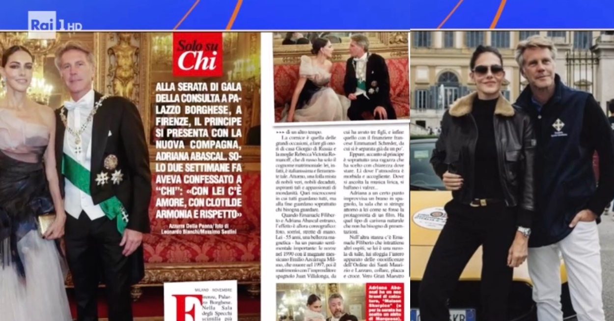 Emanuele filiberto compagna