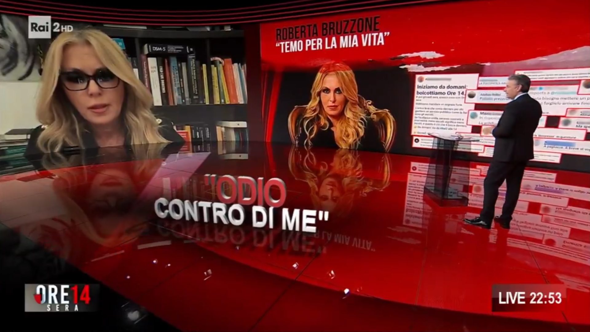 roberta bruzzone minacciata