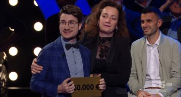 ascolti la ruota dei campioni 20 novembre 2025
