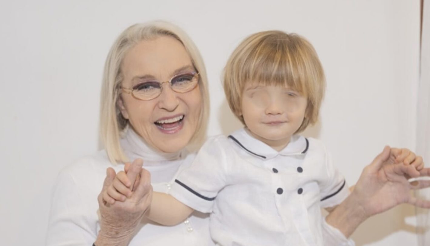 eleonora giorgi e il piccolo gabriele