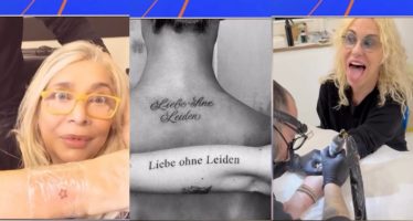 antonella clerici tatuaggio