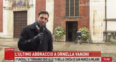 ornella vanoni funerali