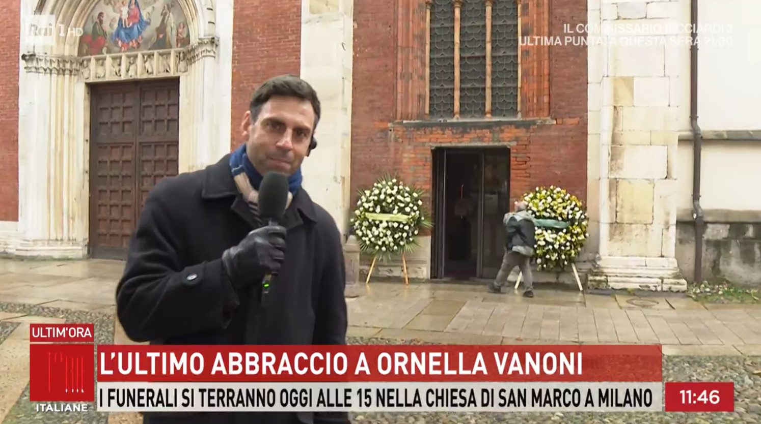 ornella vanoni funerali