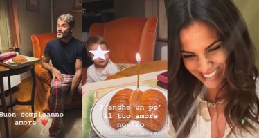 roberta morise compleanno marito