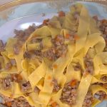 pappardelle ragù anatra persegani