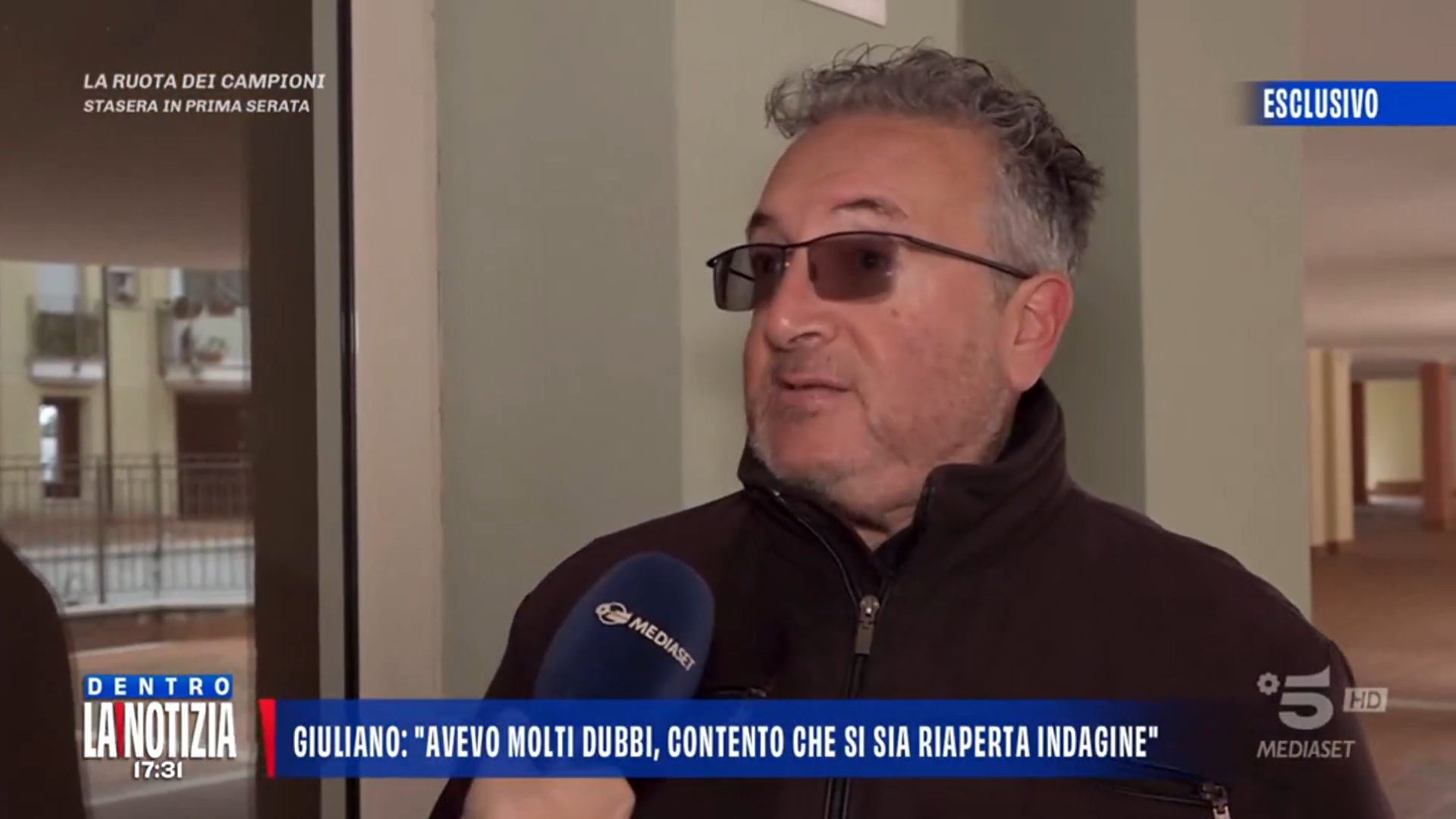 giuliano saponi dentro la notizia incidente