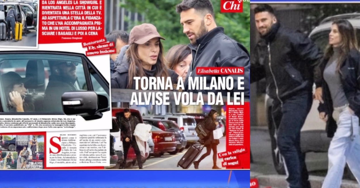 alvise rigo Elisabetta Canalis foto