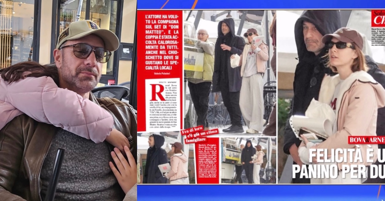 Raoul Bova beatrice Arnera foto