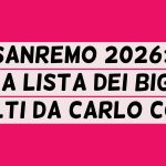 sanremo 2026 big