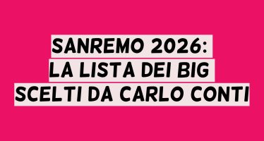 sanremo 2026 big