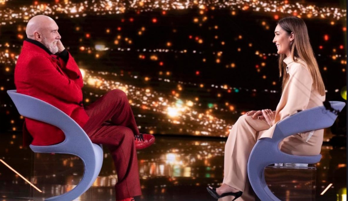 diego dalla palma ospite di verissimo