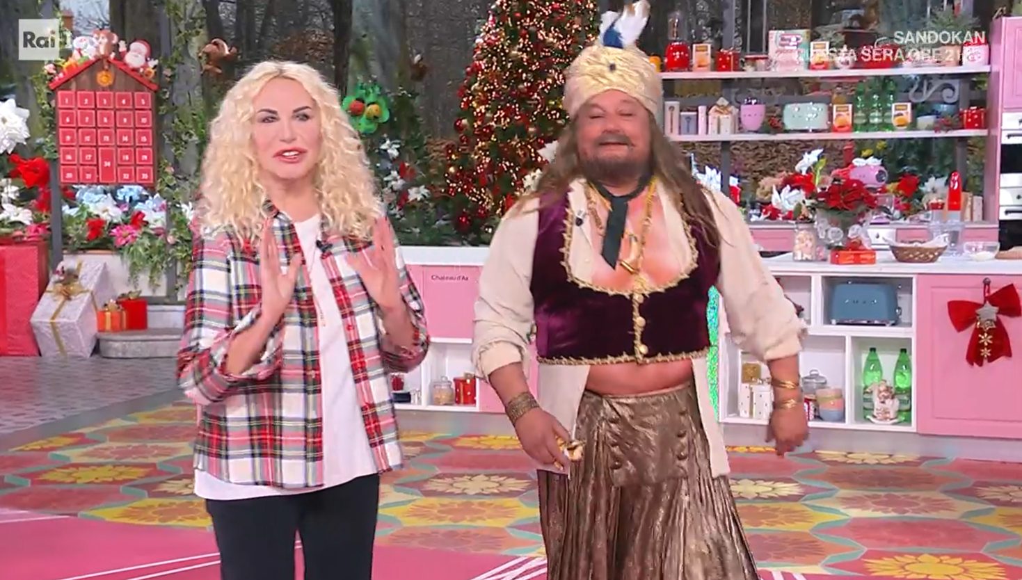 antonella clerici e alfio sandokan