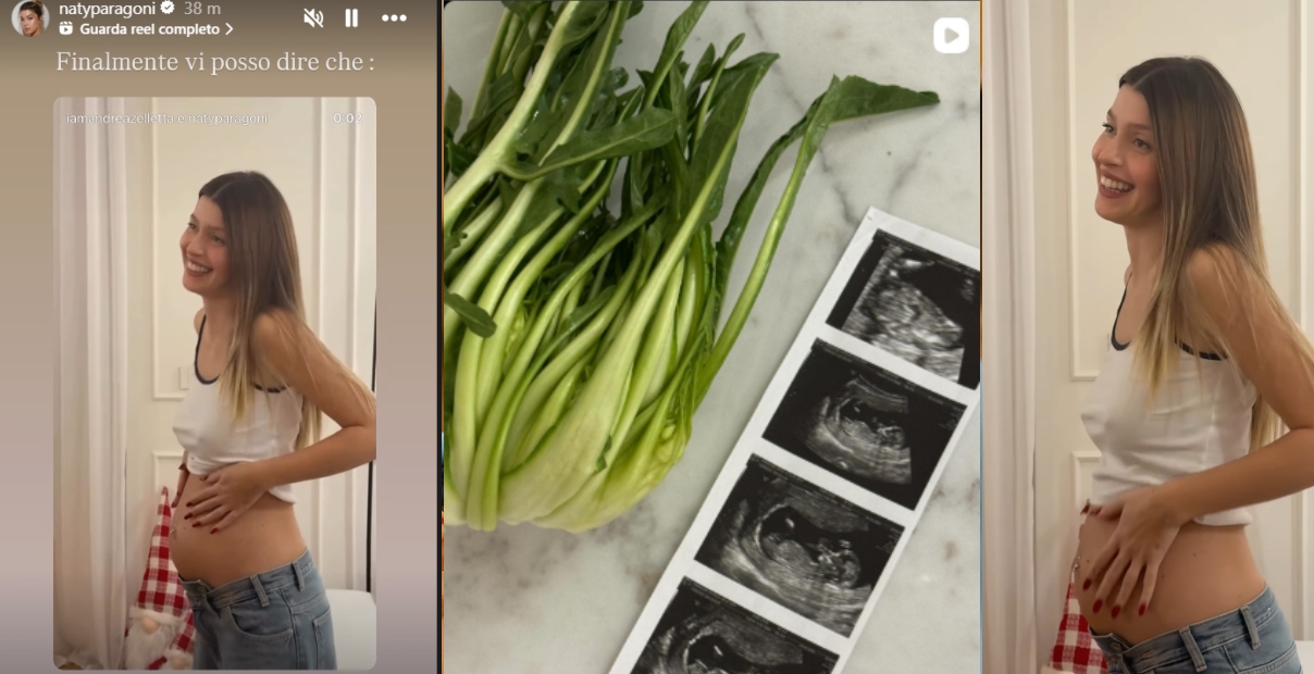 natalia paragoni mamma bis