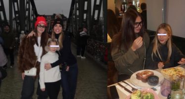 ilary blasi figlie Francoforte