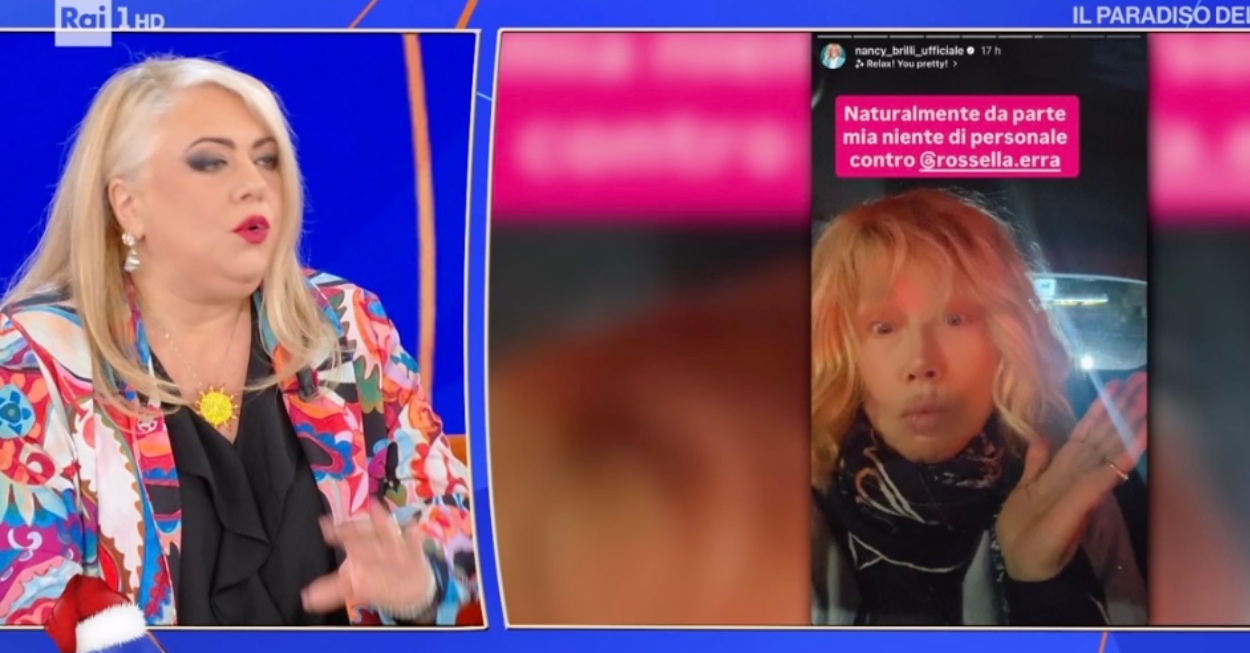 Rossella Erra insulti