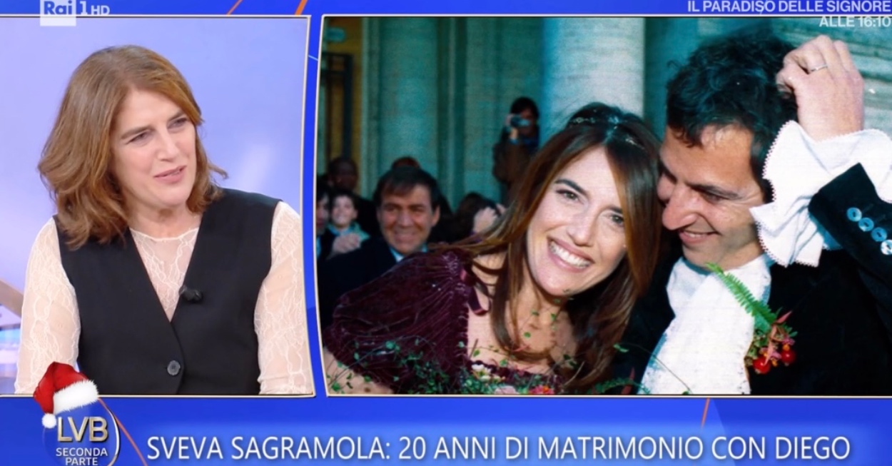 Sveva Sagramola marito