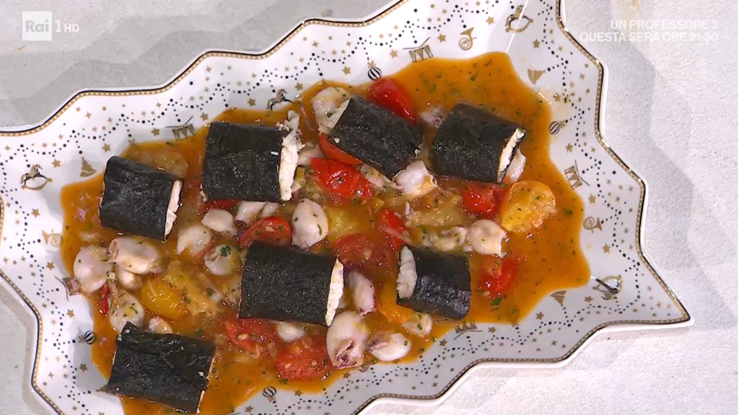 salvatore giugliano fa spigola all'acqua molto pazza