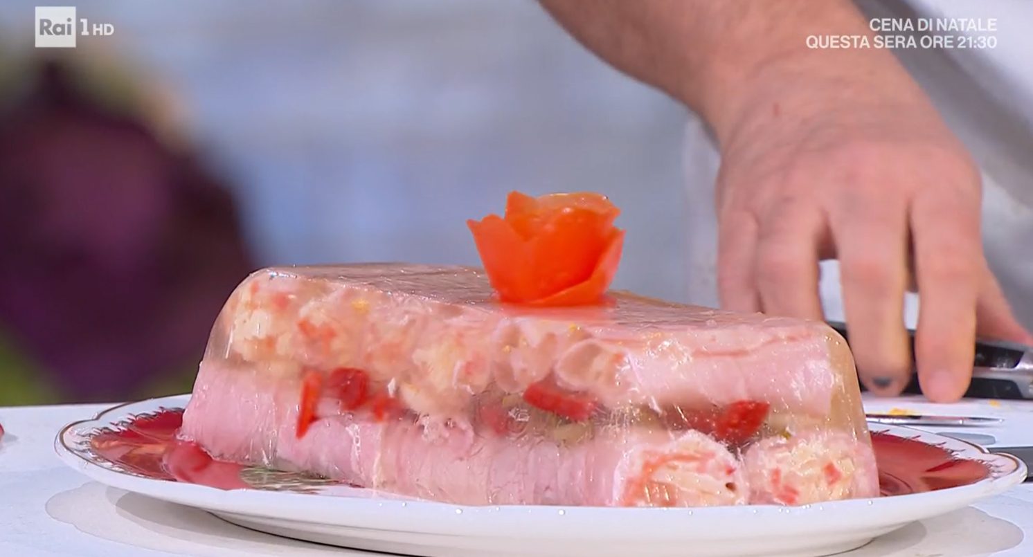 daniele persegani fa gli involtini di prosciutto