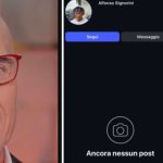 alfonso signorini social