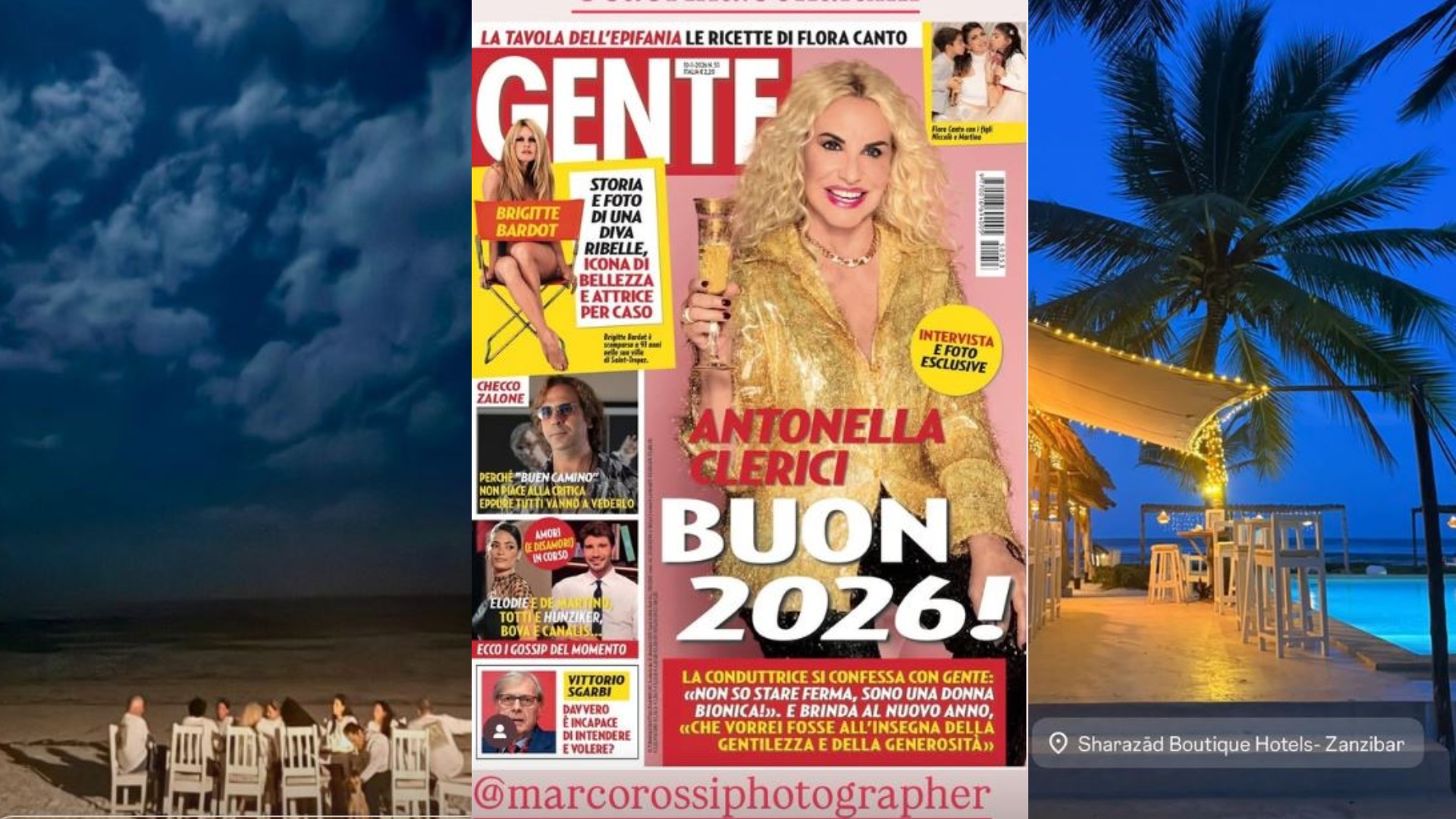 antonella clerici a zanzibar per amore di maelle