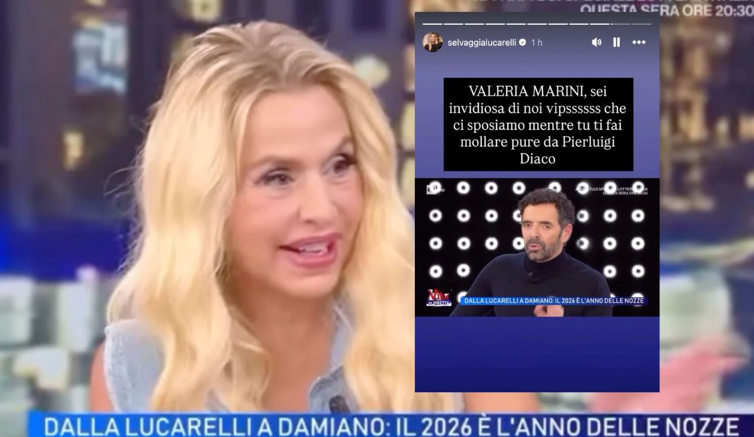 valeria marini scuse lucarelli