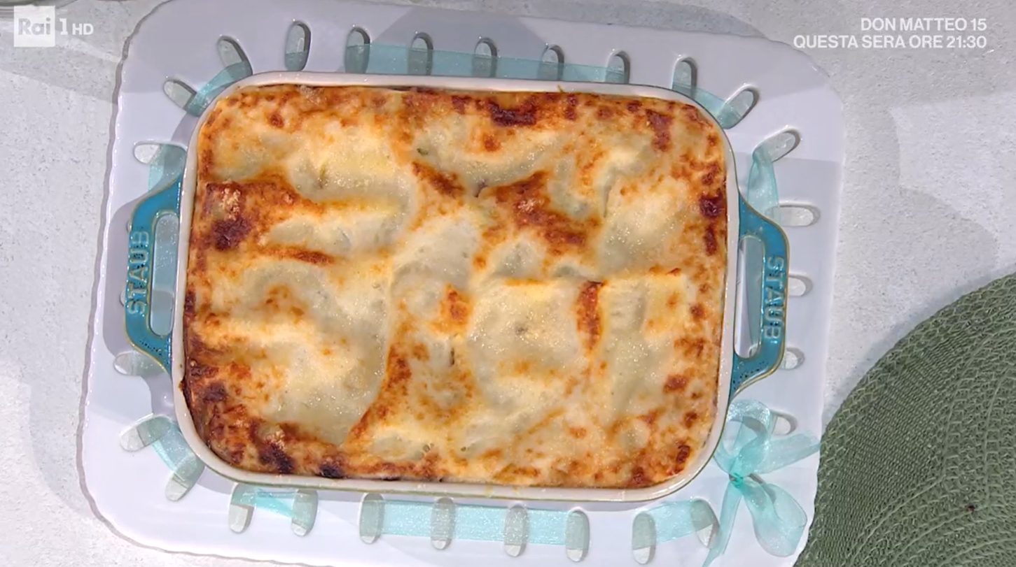 lasagnetta scamorza e radicchio zia cri