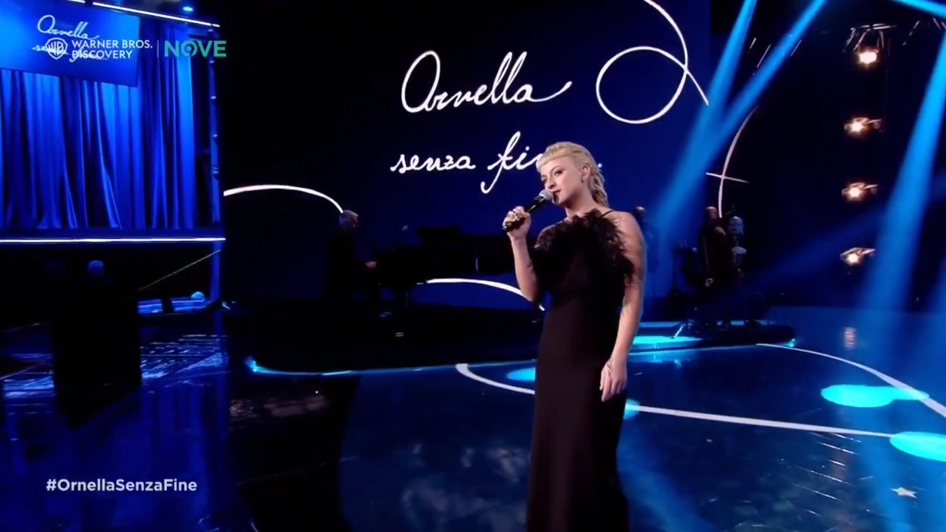 gli ascolti della domenica omaggio ornella vanoni