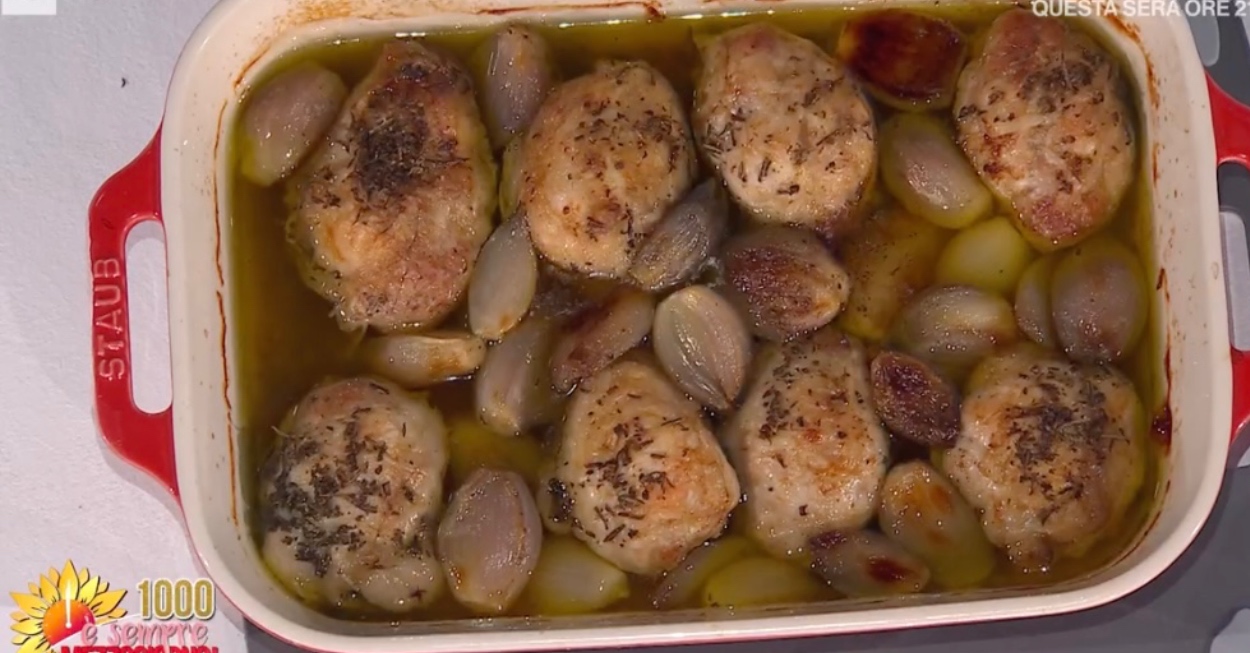 fusilli pollo persegani