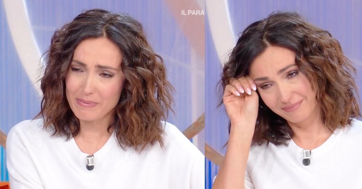 caterina balivo piange