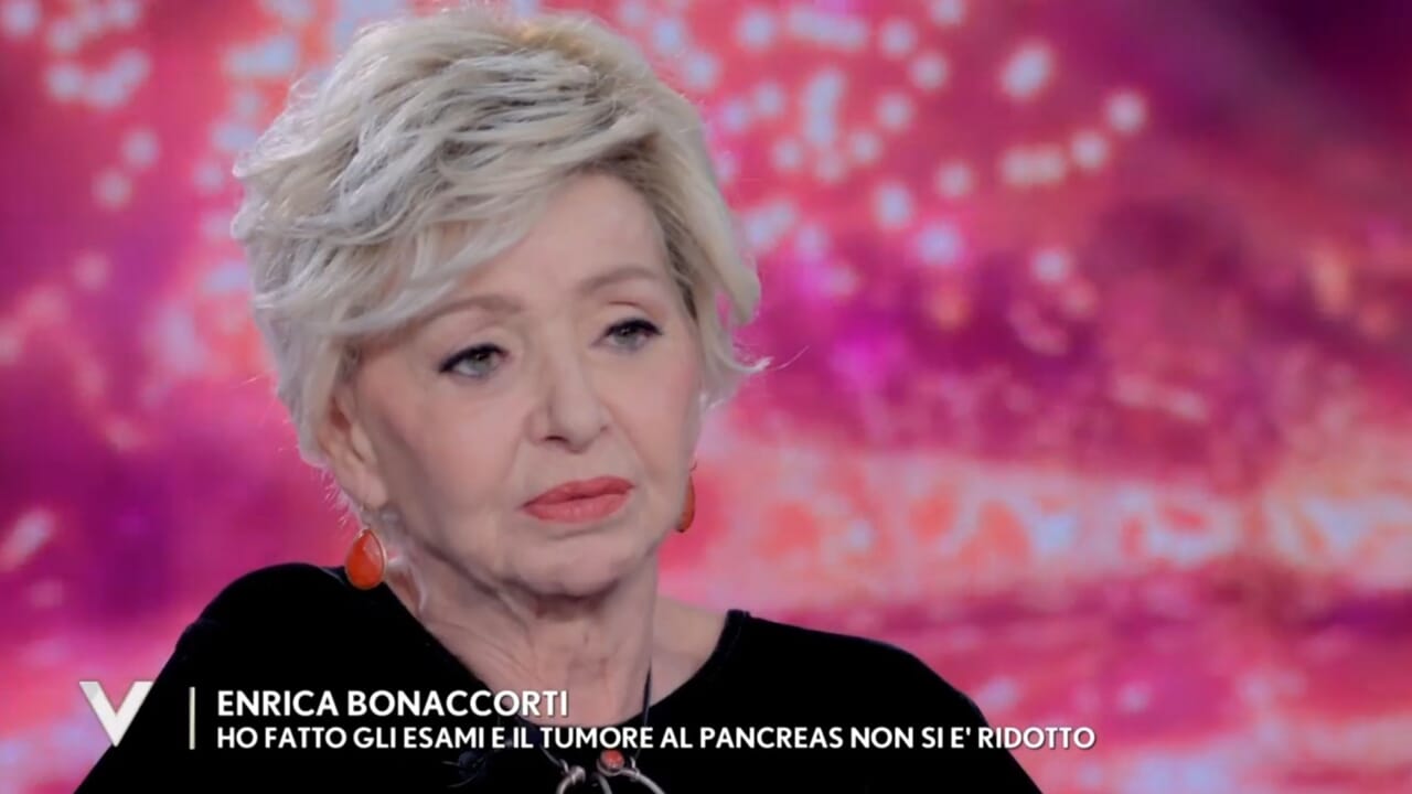 enrica bonaccorti verissimo tumore